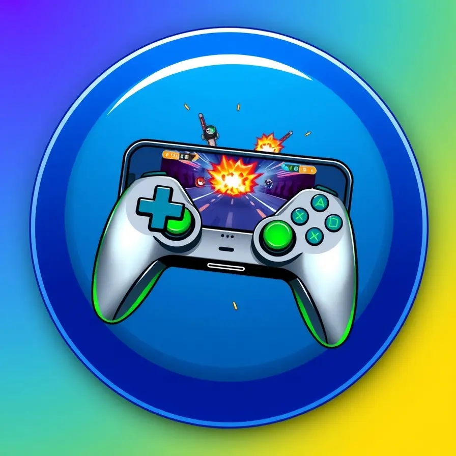 Mobile Gaming Icon